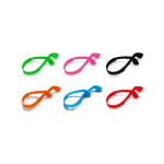 Banda elástica de silicone para óculos de criança, resistente e confortável. Perfeita para óculos de criança.