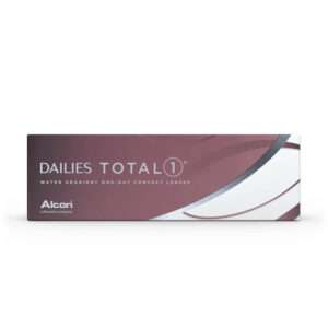 Imagem das lentes de contacto Dailies Total 1 da Alcon – lentes diárias com conforto hidratante