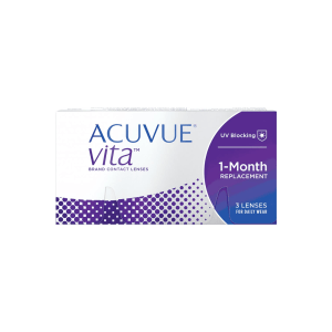 Lentes de contacto Acuvue Vita da Johnson and Johnson – conforto mensal com tecnologia HydraMax