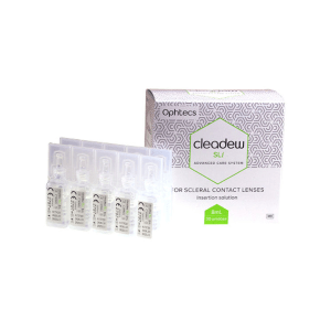 Cleadew SLi solução de inserção e enxaguamento de lentes esclerais em monodoses 30×8 ml