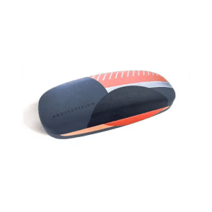 Estojo Rígido para Óculos. Disponível em 2 cores. Material de PVC.