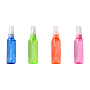 Spray de limpeza para lentes de óculos graduados ou de sol. Compatível com qualquer tipo de lente. Formato de 60 ml. Sem álcool.