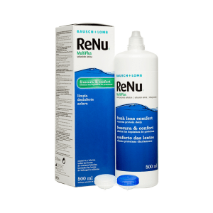 Renu Multiplus 500 ml da Bausch + Lomb para lentes de contacto