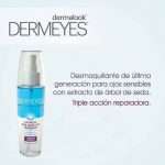 DERMEYES™ Dermalook – desmaquilhante bifásico hipoalergénico com ação lifting, indicado para olhos sensíveis e utilizadores de lentes de contacto.