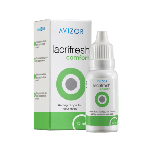Gotas oculares Avizor Lacrifresh Comfort 15 ml – conforto e hidratação para olhos secos.