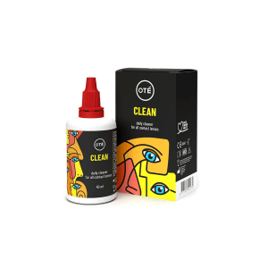 Oté Clean solução de limpeza diária para lentes de contacto 40 ml